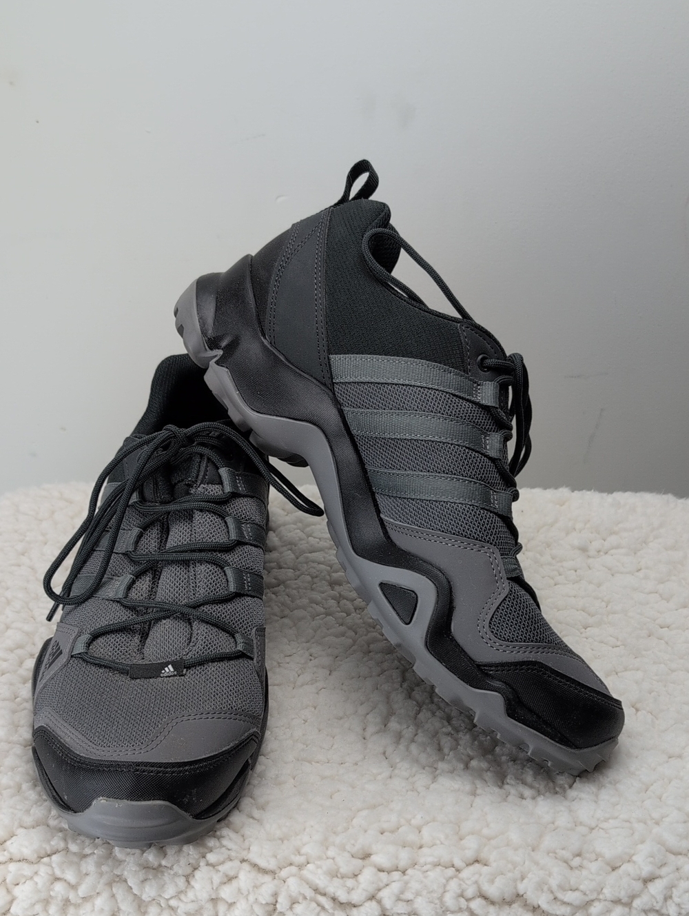 Adidas Terrex Men's Grey  Trail Running Sneakers - Black/Grey
